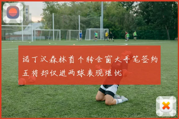 诺丁汉森林首个转会窗大手笔签约五将却仅进两球表现堪忧